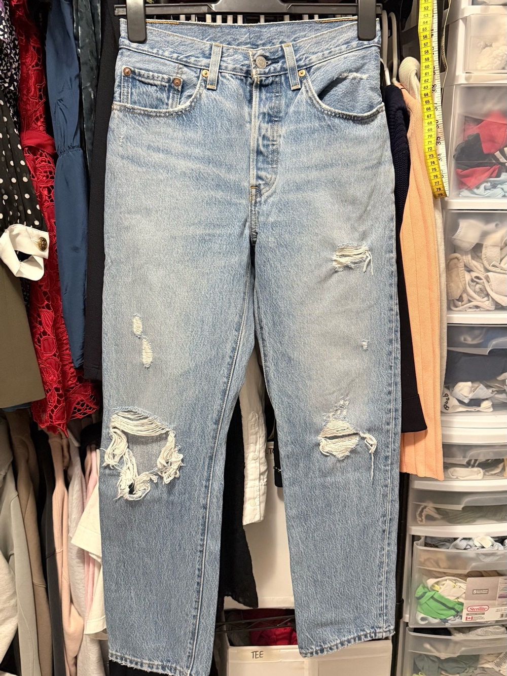 Levi's 501 denim jean